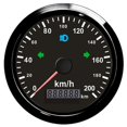 thumbnail image 1 of 85mm GPS Speedometer 125/200KM/H with GPS Antenna for Motorcycle Racing Car Waterproof IP67 Overspeed Warning 12V 24V, 1 of 7