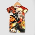 thumbnail image 3 of My Hero Academia Baby Romper Short Sleeve Bodysuits Soft Rompers Summer Clothes One-Piece Jumpsuits Outfits 12-18M, 3 of 7