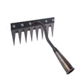 thumbnail image 2 of S SERENABLE Weeding Rake Garden Hand Rake for Tilling Soil Cultivating Vegetable Plowing 8 teeth, 2 of 9