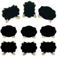 thumbnail image 1 of 30 PCS Mini Chalkboard Small Blackboard with Stand Wooden for Message Board Signs, Wedding, Thanksgiving, Christmas, 1 of 6