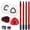 for EasyWring include Red Metal Handle, variant on Spin Mop for O-Cedar RinseClean, Mop Head, Handle, Scrubber, Base Replacement 5-in-1 Kit