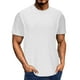 thumbnail image 2 of pstuiky camisetas para hombre, Camisas de manga corta con cuello redondo, elásticas, de color liso y con textura informal para hombre camisas casuales para hombre xxxl, 2 of 6