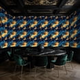 thumbnail image 5 of Boho Peel and Stick Wallpaper Mystical Celestial Sky Radiant Crescent Moons 23.6in x 9.8ft Self Adhesive Removable Wall Paper Renter Friendly Wall Covering for Kids Room Bedroom Nursery Cabinet, 5 of 8