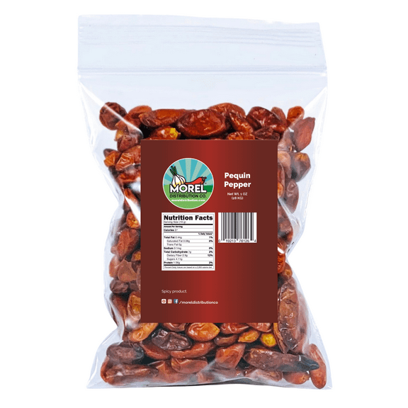 Dried Whole Chili Pequin Pepper (Chile Piquin) 1 oz