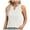 White, variant on TSADFHJI Christmas Tops for Women Sexy European and Border Women's Vest 2024 Keyhole Sleeveless Summer Business Casual Basic Top Xl White