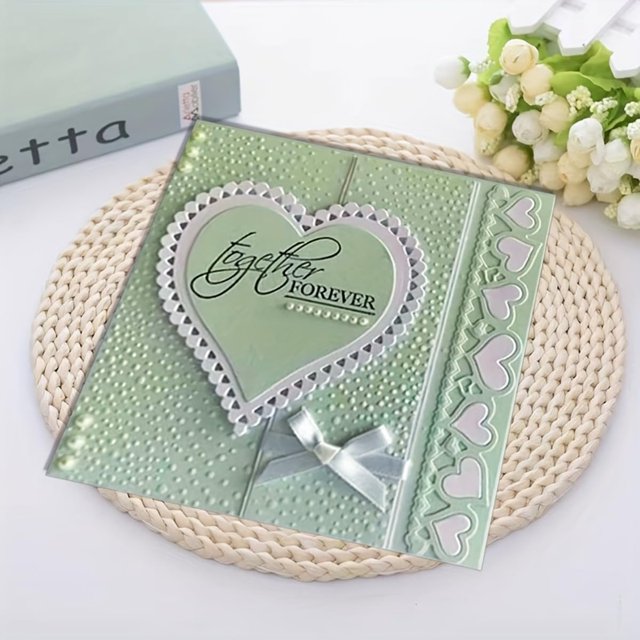 Troqueles para hacer tarjetas, encaje, troqueles de corte de metal Feemkota