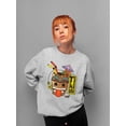 thumbnail image 2 of Iconic Beach Club Trendy Graphic Women's Sweatshirt, 2 of 4