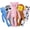 5 Pack-L, variant on No Stuffing Dog Toys 3 Pack, Crinkle Interactive Dogs Toy for Boredom, Puppy Toys for Teething to Keep Them Busy, Cute Squeaky Dogs Toy for Small, Medium, and Large Breed