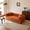 Tangerine, variant on 78.8" Compression Sofa, Convertible Sleeper Bed with Pillow Back Support Armrest for Living Room Bedroom
