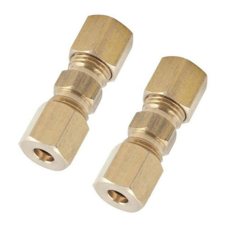 Brass Compression Fitting Straight Union Connector Equal