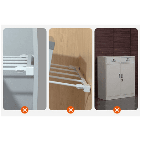 

20PCS Shelf Support Adhesive Pegs Closet Partition Bracket for Kitchen Bedroom Cabinet Support Clips Wall Hanger Sticker