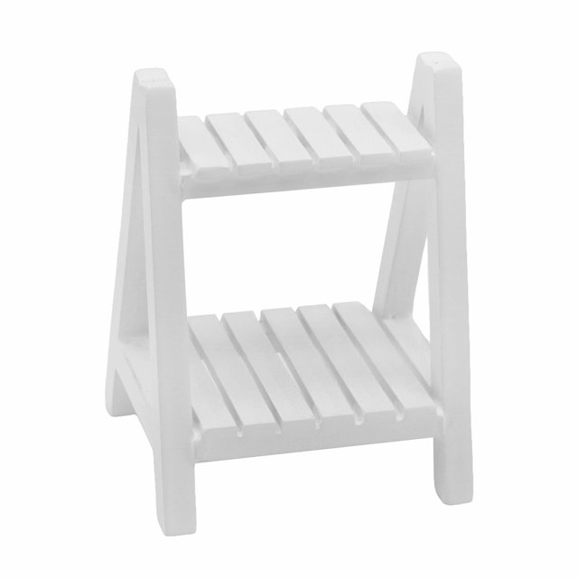Vogacara Casa de juguete, muebles de interior, ajustable, hecho a mano, maceta de doble capa, decoraciones, organizador de artículos diversos para el Muebles de casa de muñecas Vogacara FN010860-01B