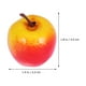 thumbnail image 2 of EeaseMX 20 piezas en una bolsa de mini manzanas de imitación creativas, adornos de manzanas de imitación para decoración de armarios (rojo), 2 of 8