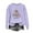 Purple, variant on HOMBOM Sweatshirts for Women Festive Athletic Christmas Purple Merry No Hood Xmas Crewneck Adults Sweatshirt