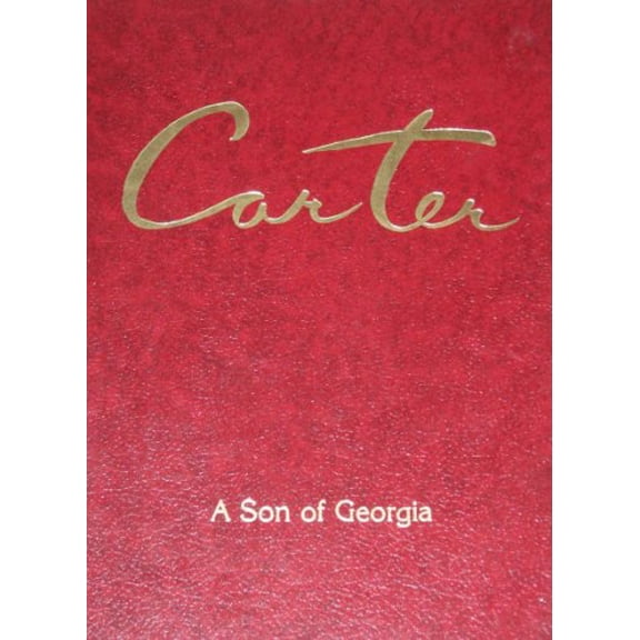 Pre-Owned Carter, a son of Georgia, 9780960148011, 0960148019, Paperback,