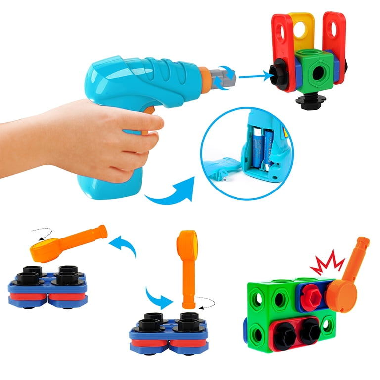 PicassoTiles 250-Piece STEM Building Block Engineering Kit photo 4