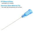 thumbnail image 3 of 22Ga Dispensing Needles, 52PCS 1.5 Inch Industrial Blunt Tip Dispensing Needle Syringes with Luer Lock Needle for Refilling Liquid Inks Adhesive Glue Oil,Blue, 3 of 7
