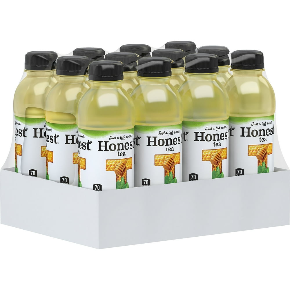 honest tea organic fair trade honey green gluten free, 16.9 fl. oz, 12