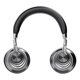 thumbnail image 5 of Auriculares metálicos inteligentes inalámbricos con cancelación de ruido, plegables, Bluetooth, para música, deportes, con amplio alcance de espera, auriculares inalámbricos para juegos., 5 of 9