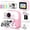 Pink, variant on Freecat Kids Cameras, Instant Print, Toys for Kids Girls Ages 5-7-12, 1080P HD Selfie Digital Camera with 32GB SD Card, Camera for Kids 3 4 5 6 7 8+ Year Old. (Purple)