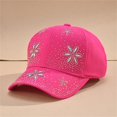 thumbnail image 2 of QASIEATN Daily Wear Baseball Caps for Women Adjustable Breathable Baseball Cap for Women Sequins Casual Sports Cap Hat Fall Fashion Accessories, 2 of 6