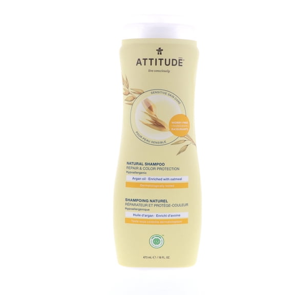 Attitude Oatmeal Sensitive Natural Volume & Shine Shampoo - 16 oz