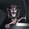 thumbnail image 1 of 4.6/1 Carrete de fundición giratoria Manivela plegable Metal Engranaje de alta velocidad para artes de pesca Hugtrwg Para estrenar, 1 of 9