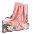 thumbnail image 2 of Lroveb Silk Scarf for Women Headband Scarves Feeling Flowers Printed Square Scarf Bandanas Scarves, 2 of 4