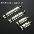 Easy Installation Sliding Bolt Lock Rustproof Stainless Steel Latch