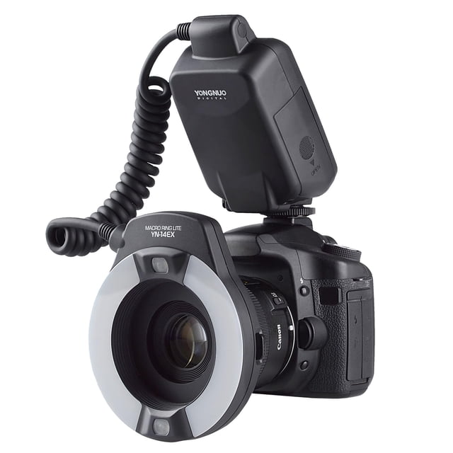 Flash macro en anillo YONGNUO YN-14EX YN14EX TTL para Canon EOS