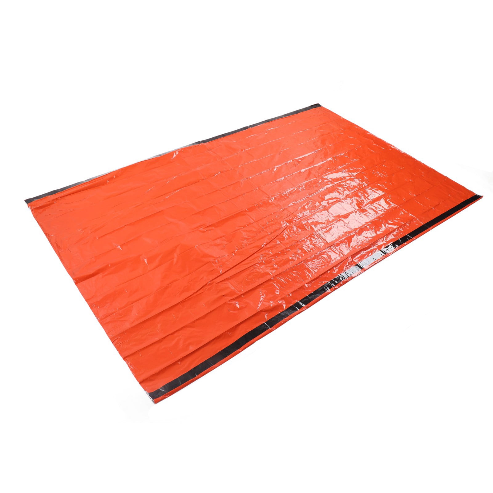 Tienda De Supervivencia Y Refugio Portátil – Impermeable, Cortavientos, Saco Térmico Y Manta En Uno (Naranja, 150x237 Cm)