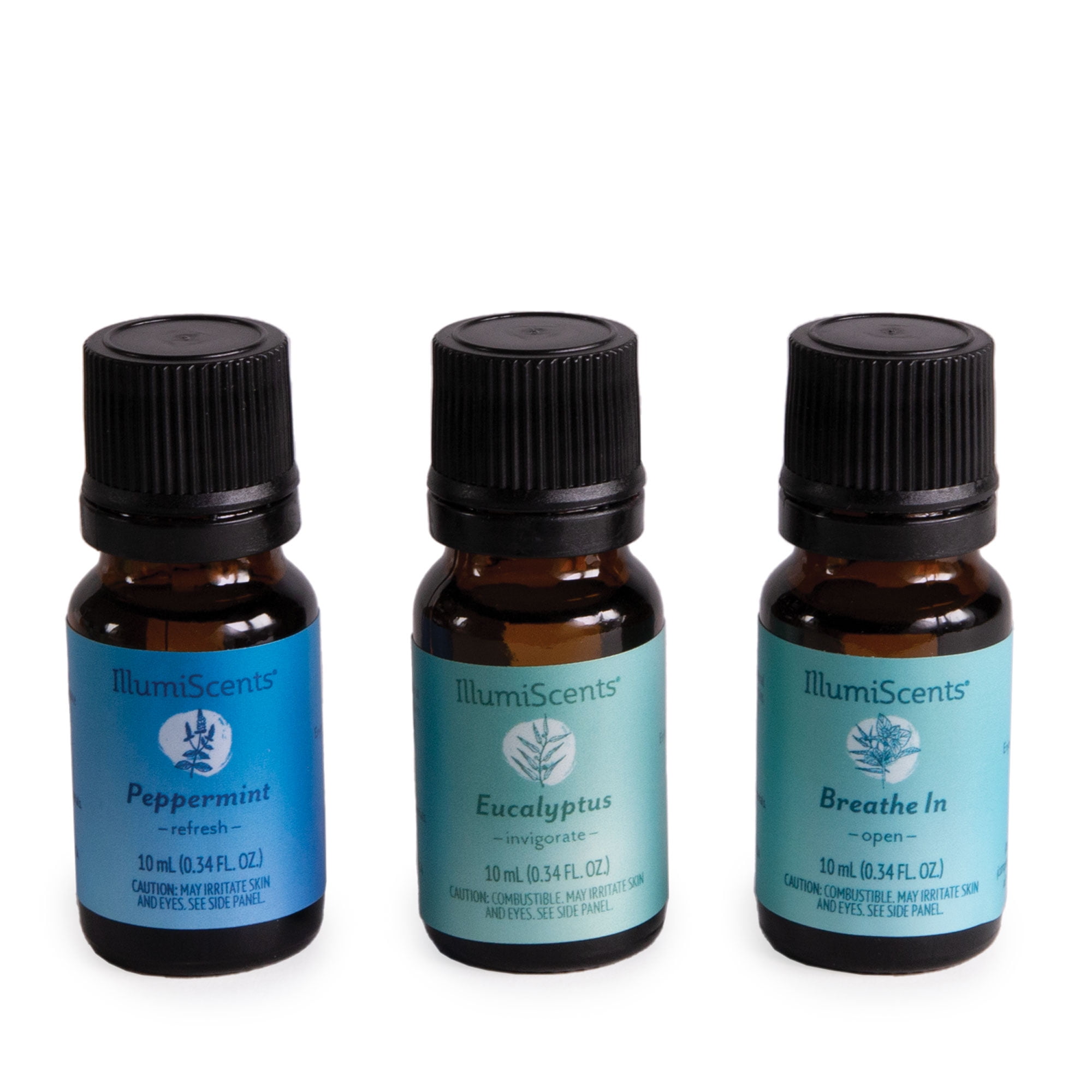 IllumiScents Breathe Clear Essentials Combo 3 Pack, 10 mL