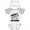 White & Heather w/ Ears, variant on Inktastic Proud Grandson of a Veteran Veterans Day Boys Baby Bodysuit