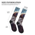thumbnail image 4 of Rateoe Bald Eagle Pilot Compression Socks for Women and Men 20-30mmHg-Circulation Support Socks Knee High Nurse Pregnant Running Medical and Travel Athletic, 4 of 7