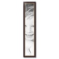 thumbnail image 2 of ArtToFrames 7" x 38" Mahogany and Gold Slope Picture Frame, 7x38 inch Brown MDF Poster Frame (WOM-4447), 2 of 8