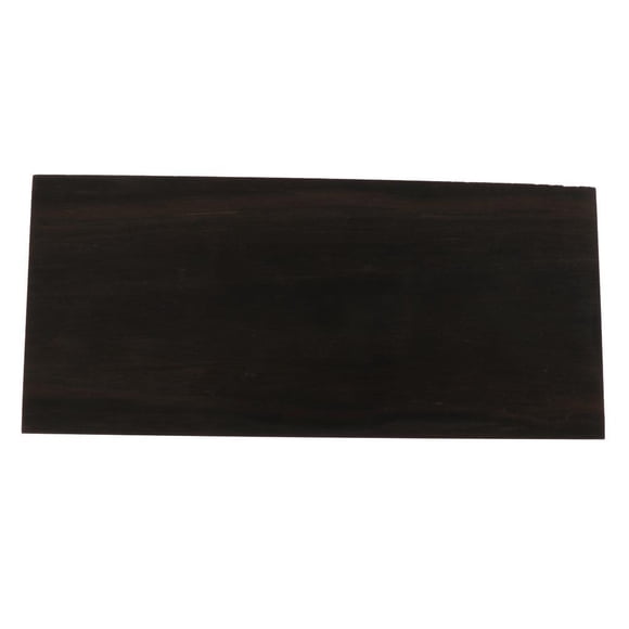 Xingzhi 1 Pce Tête de Guitare en Bois Noir Placage Tête pour Partie Style Noir 1 Pce