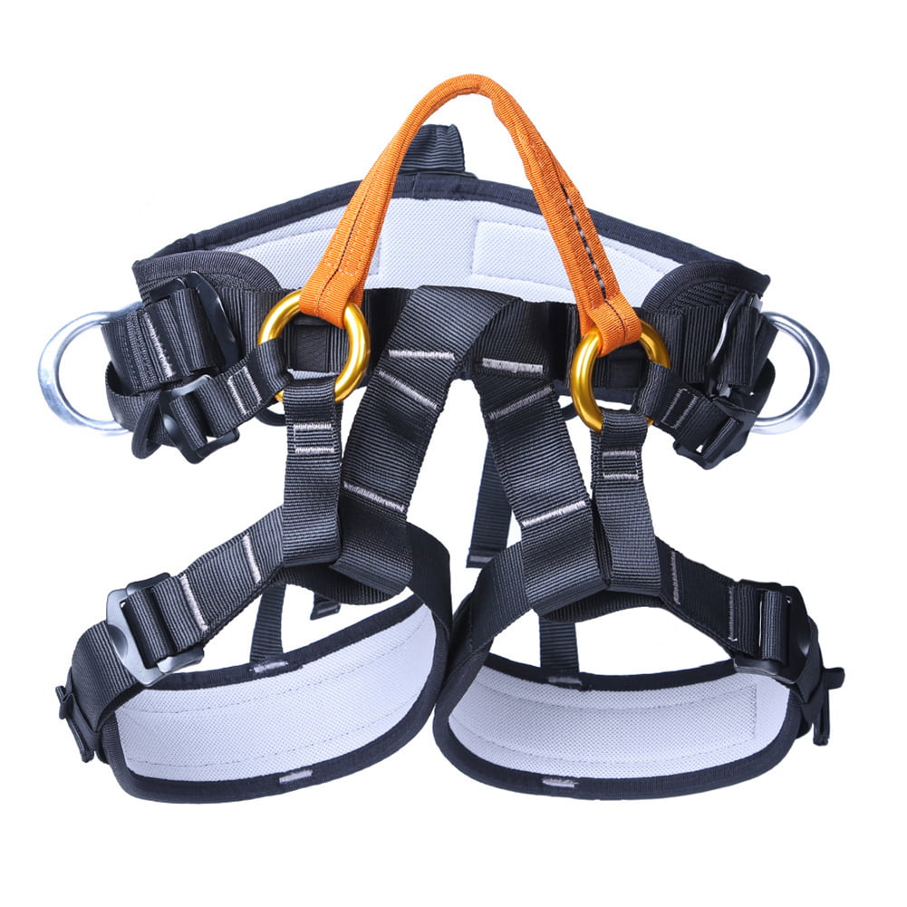 Pro Tree Carving Rock Climbing Harness Equip Gear Rappel Rescue Safety Seat Belt 