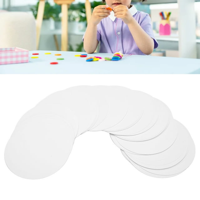 100pcs Transparent Protective Film For Button Badges And Fridge Stickers