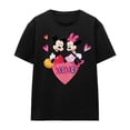thumbnail image 1 of Mickey Mouse T-Shirt Adulte Xoxo Minnie Mouse Saint-Valentin, 1 of 6