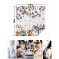 thumbnail image 4 of Navy Blue Pumpkin Fall Cloth Napkins Set of 4 Reusable Dinner Napkins, Thanksgiving Maple Leaves Branches Cocktail Napkin Washable Table Napkins for Wedding/Holiday Party/Baby Shower 20"x20", 4 of 7
