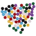 thumbnail image 2 of 70 canicas de plástico de colores, bolas de aprendizaje, bolas de matemáticas educativas, juego de canicas de repuesto, bolas de damas chinas, 2 of 7
