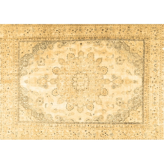 Ahgly Company Indoor Rectangle Persian Brown Traditional Area Rugs, 2' x 5'