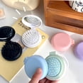 thumbnail image 3 of Typpkmm Peine Plegable De Color SóLido Con Espejo De Maquillaje, 3 of 7