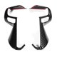 thumbnail image 1 of 2 piezas de cubierta decorativa del panel del volante del automóvil apta para Toyota Alphard VELLFIRE 15-18, 1 of 14