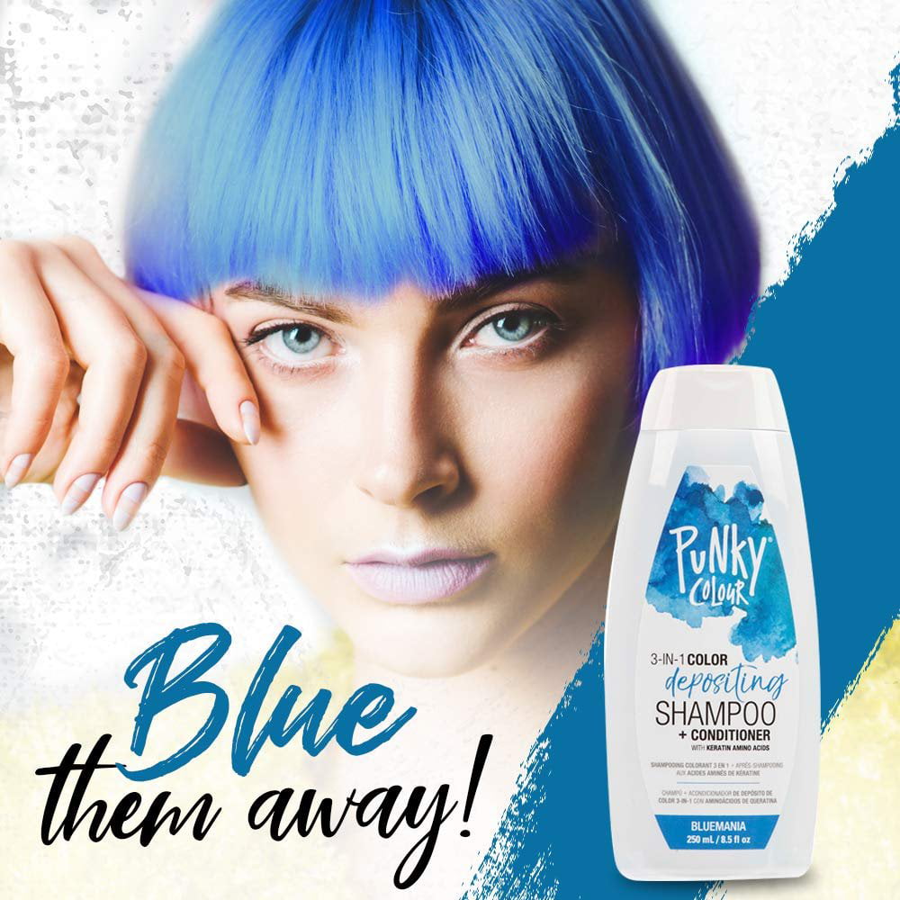 Punky Colour 3-in-1 Color Depositing Shampoo & Conditioner - -