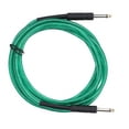 thumbnail image 1 of Guitar Instrument Cable, 6.35mm Male to Male Straight to Straight TRS Audio Cable for Electric Guitar, Bass, Keyboard, Mixer, Equalizer, Advanced Noise Reduction, 1 of 7