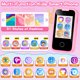 thumbnail image 2 of Smartphone WEOLULI Kids con tarjeta SD 8G para niños de 3 a 8 años, juegos educativos, 2 of 7