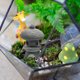 thumbnail image 5 of 2 figuras de pagoda en miniatura de estilo japonés, decoración de jardín zen, faroles de piedra para exteriores, decoración de bonsáis para un ambiente tranquilo y paisajístico., 5 of 5