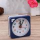 thumbnail image 4 of Square Quartz Clock Mini Blue Alarm Clock for Time Display Portable, 4 of 4