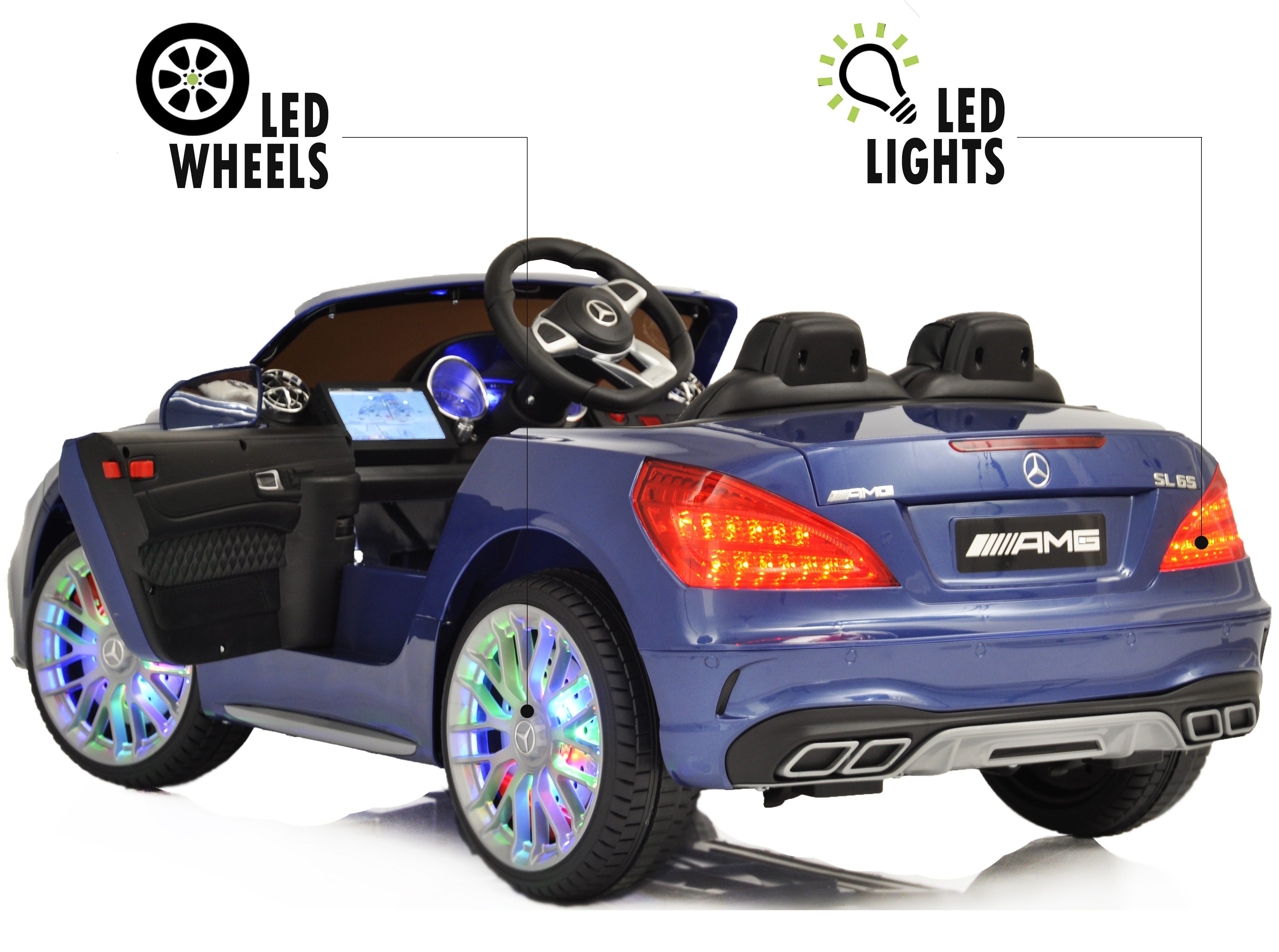 Mercedes-Benz SL65 12V Powered Ride on Car for Kids with Remote Control